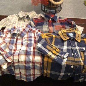Boys 2T button down shirts